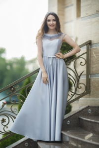 Вечернее платье<br>KR 2121 серебро
